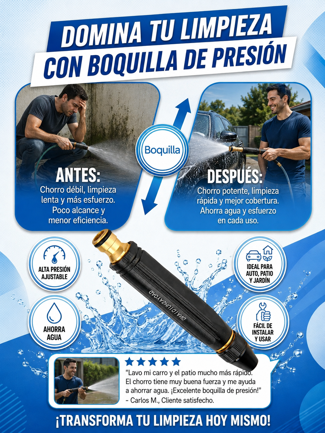 Boquilla de presion