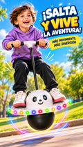 Pelota Saltarina LED Panda para Niños