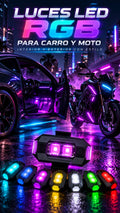 Luces Led RGB X3