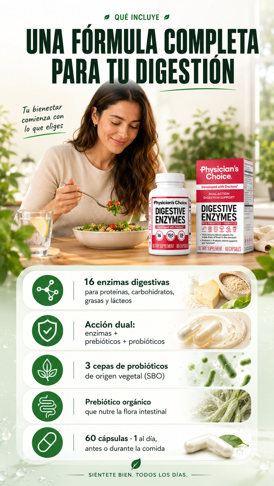 Beneficios de Enzimas Digestivas