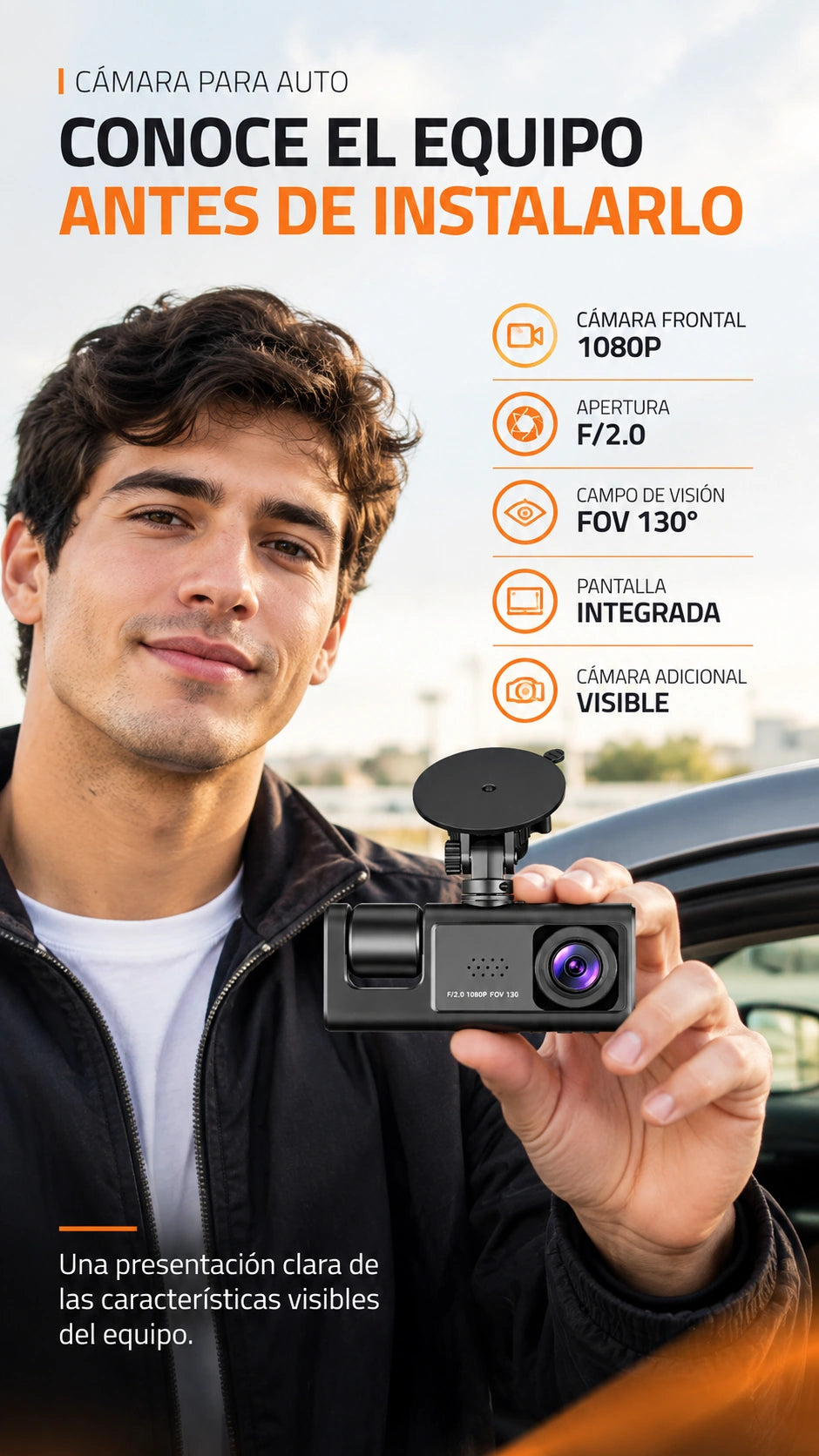 Presentación de la Cámara para auto