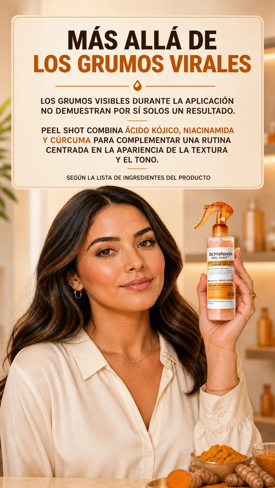Confianza y transparencia de Dr. Melaxin